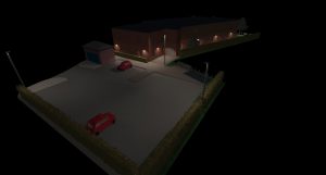 3D Lighting Design Render