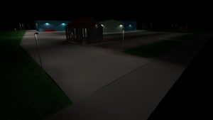 HGV Loading bay lighting design