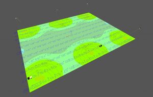 Equestrian arena floodlighting design