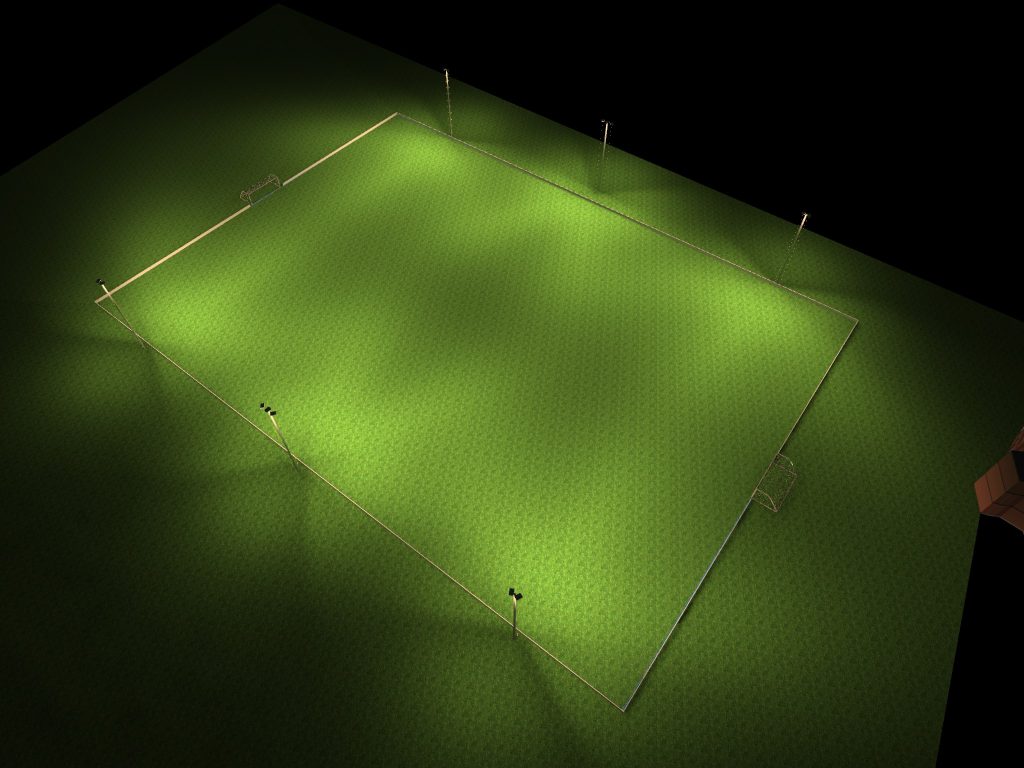 Football Pitch Lighting Design