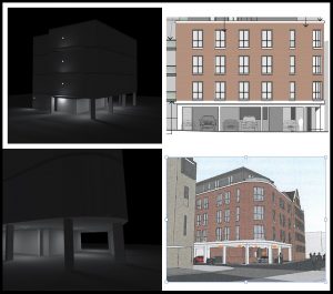 3D lighting renders
